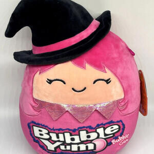 Squishmallow WEXLA the Witch 8" Bubble Yum Gum Halloween‎ 2021 New with Tag